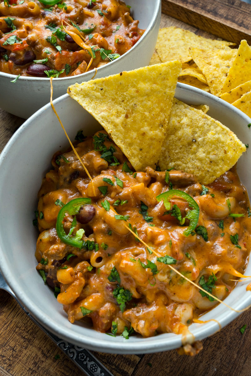 Chili Mac and Cheese Chili Mac and Cheese
