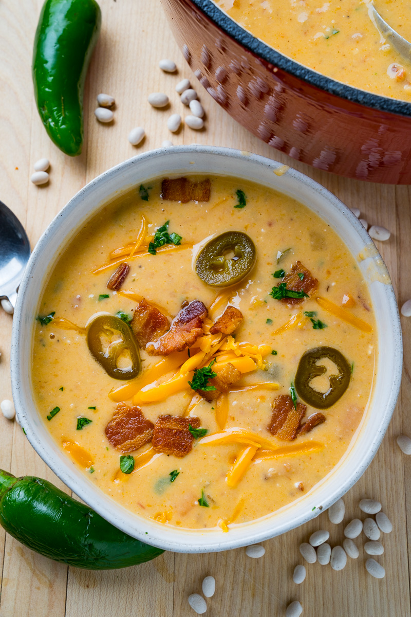 Jalapeno Popper Bacon and Bean Soup Jalapeno Popper Bacon and Bean Soup