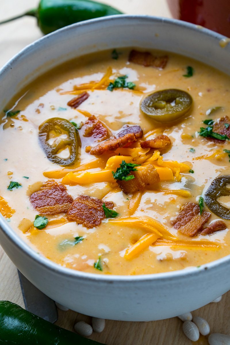 Jalapeno Popper Bacon and Bean Soup Jalapeno Popper Bacon and Bean Soup