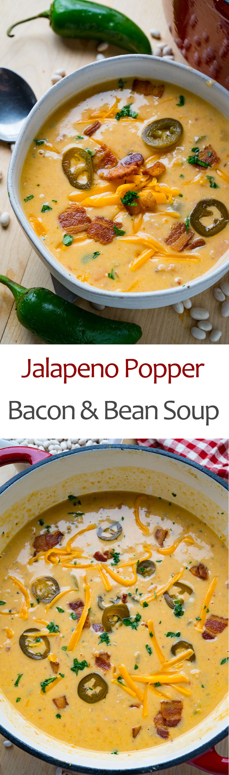Jalapeno Popper Bacon and Bean Soup Jalapeno Popper Bacon and Bean Soup
