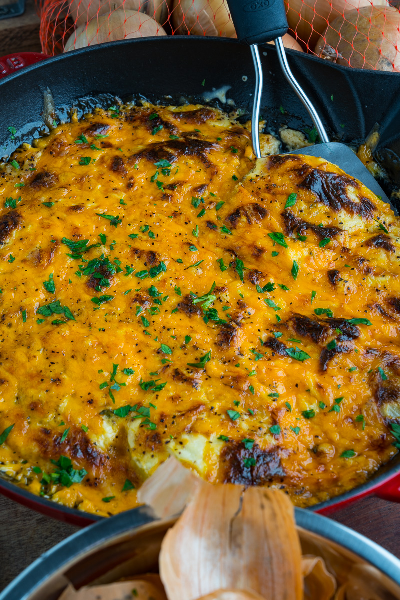 Sour Cream and Cheddar Roasted Onions Sour Cream and Cheddar Roasted Onions