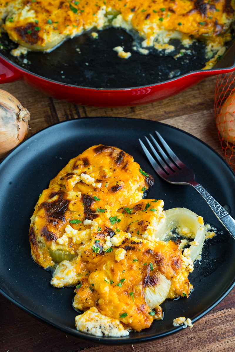 Sour Cream and Cheddar Roasted Onions Sour Cream and Cheddar Roasted Onions