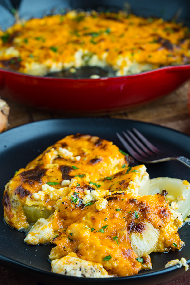 Sour Cream and Cheddar Roasted Onions Sour Cream and Cheddar Roasted Onions