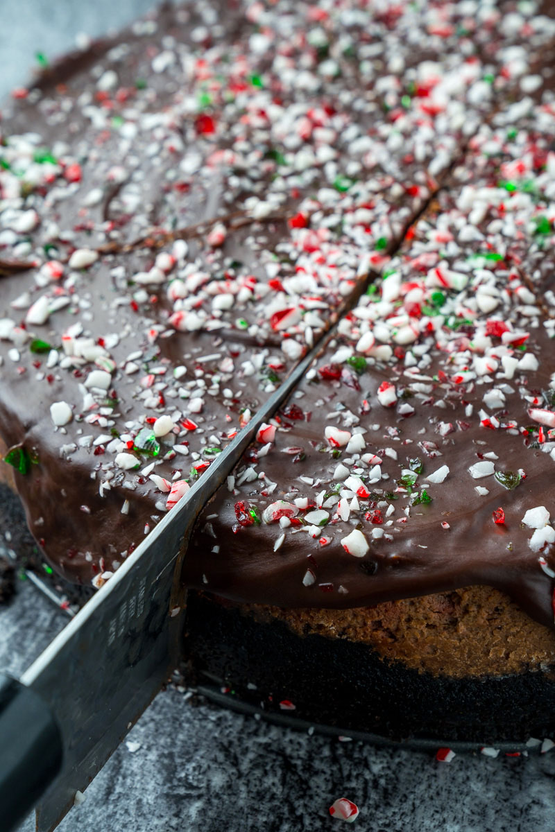 Peppermint Chocolate Cheesecake Peppermint Chocolate Cheesecake