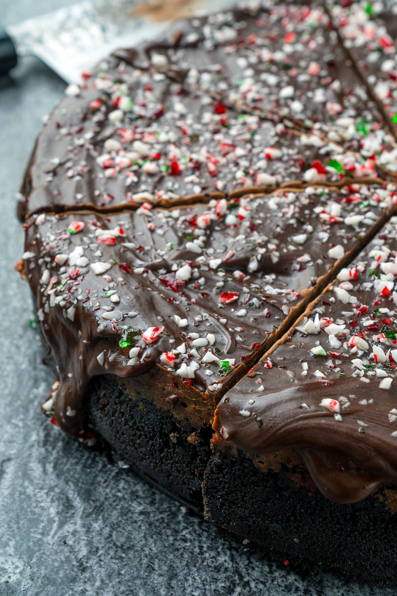 Peppermint Chocolate Cheesecake Peppermint Chocolate Cheesecake