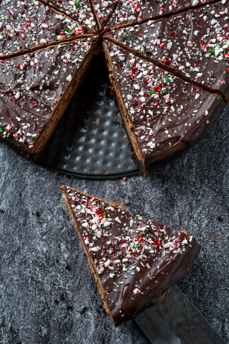 Peppermint Chocolate Cheesecake Peppermint Chocolate Cheesecake