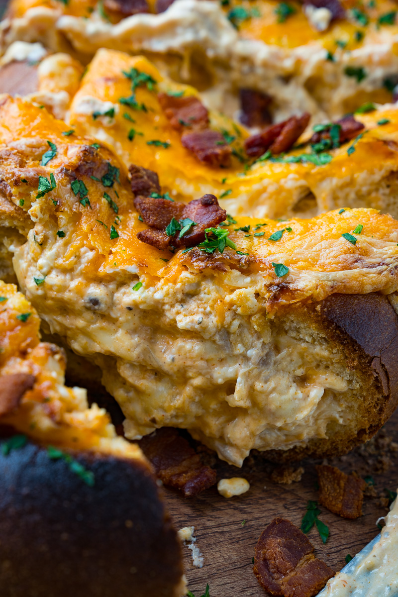 Buffalo Chicken French Bread