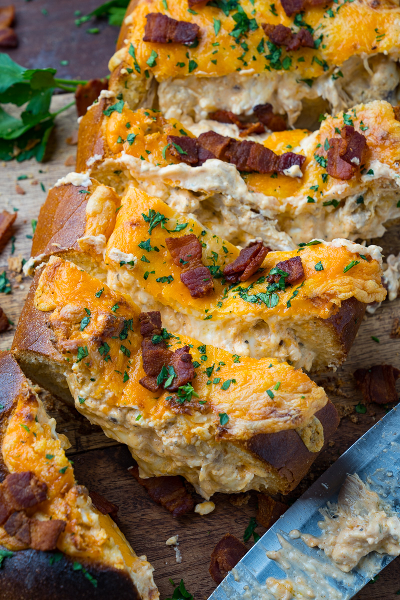 Buffalo Chicken French Bread Buffalo Chicken French Bread