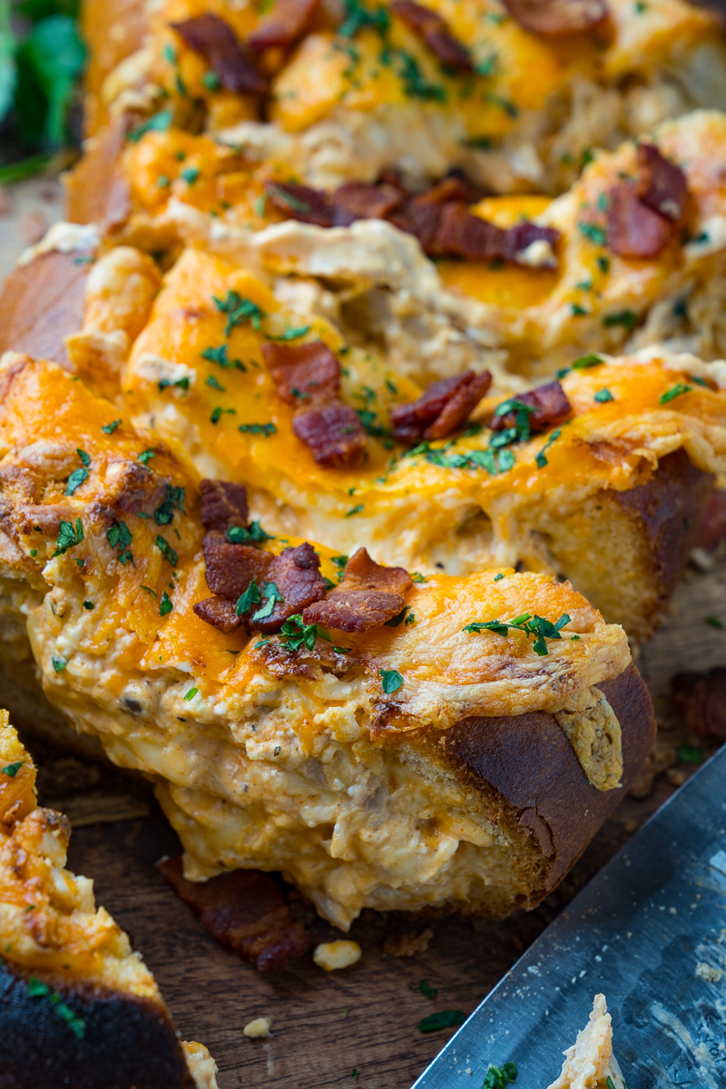 Buffalo Chicken French Bread Buffalo Chicken French Bread