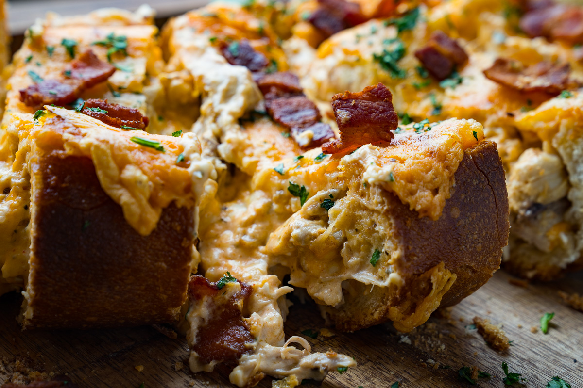 Buffalo Chicken French Bread Buffalo Chicken French Bread