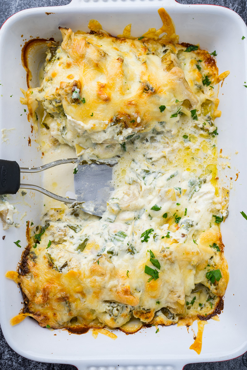 Spinach and Artichoke Baked Chicken Spinach and Artichoke Baked Chicken