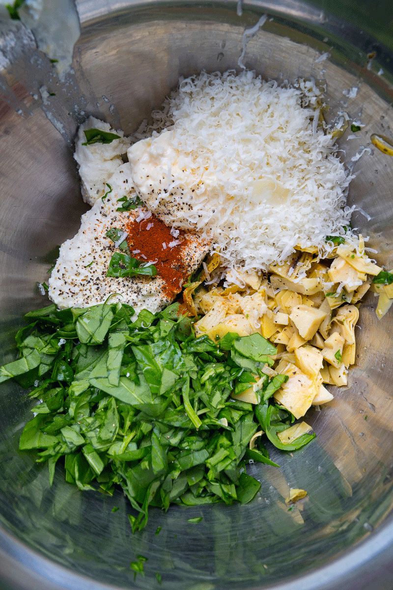 Spinach and Artichoke Baked Chicken Spinach and Artichoke Baked Chicken