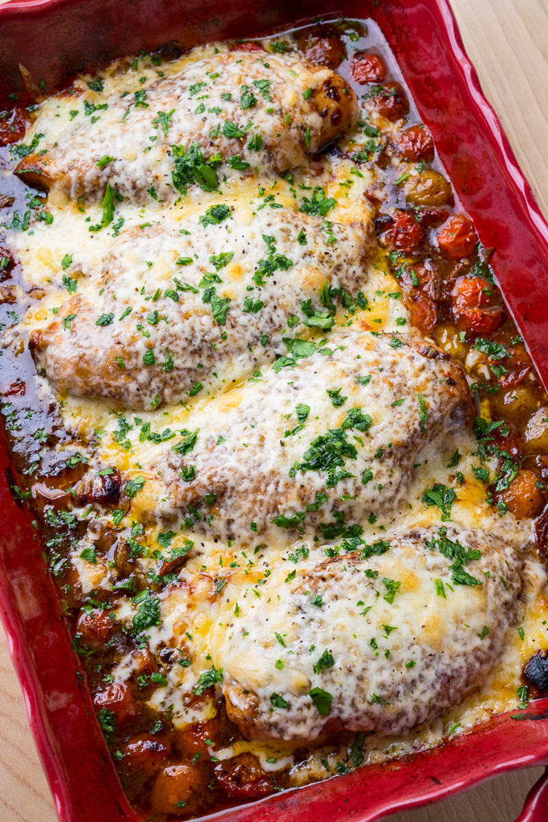 Balsamic Caprese Baked Chicken Balsamic Caprese Baked Chicken