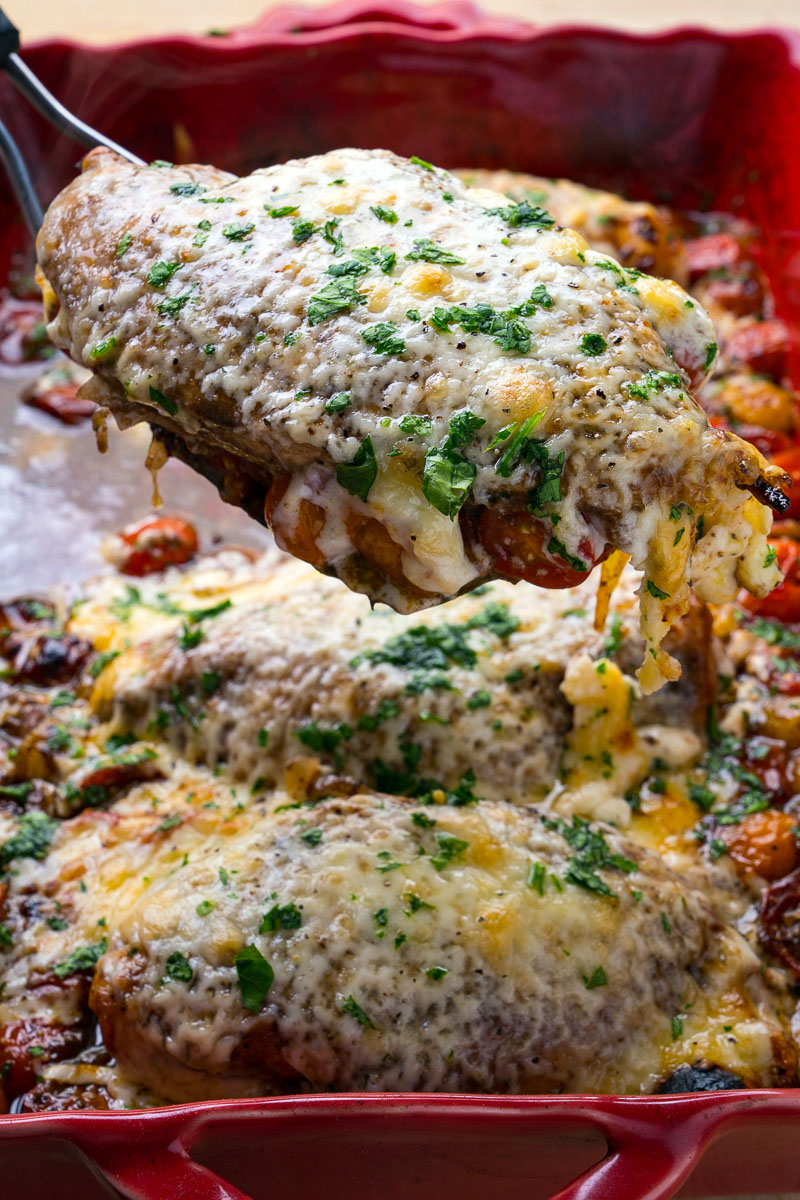 Balsamic Caprese Baked Chicken Balsamic Caprese Baked Chicken