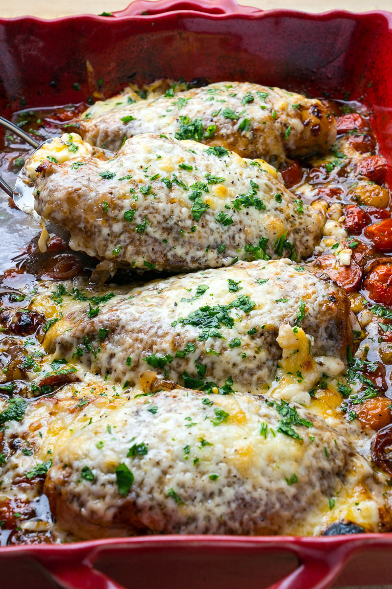 Balsamic Caprese Baked Chicken Balsamic Caprese Baked Chicken