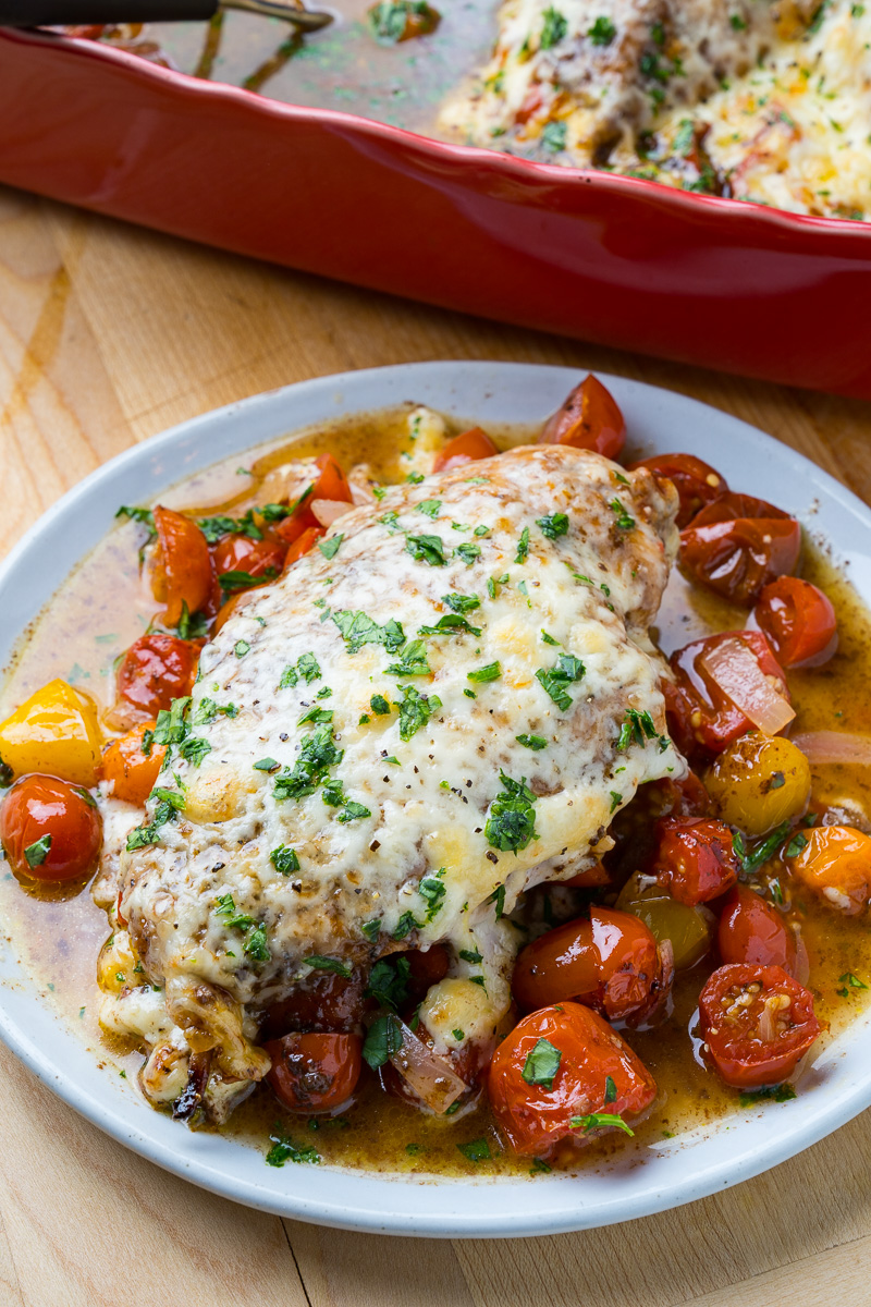 Balsamic Caprese Baked Chicken Balsamic Caprese Baked Chicken