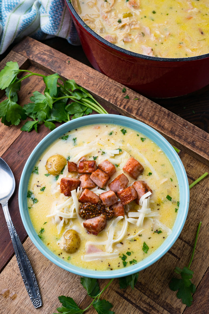 Chicken Cordon Bleu Soup Chicken Cordon Bleu Soup