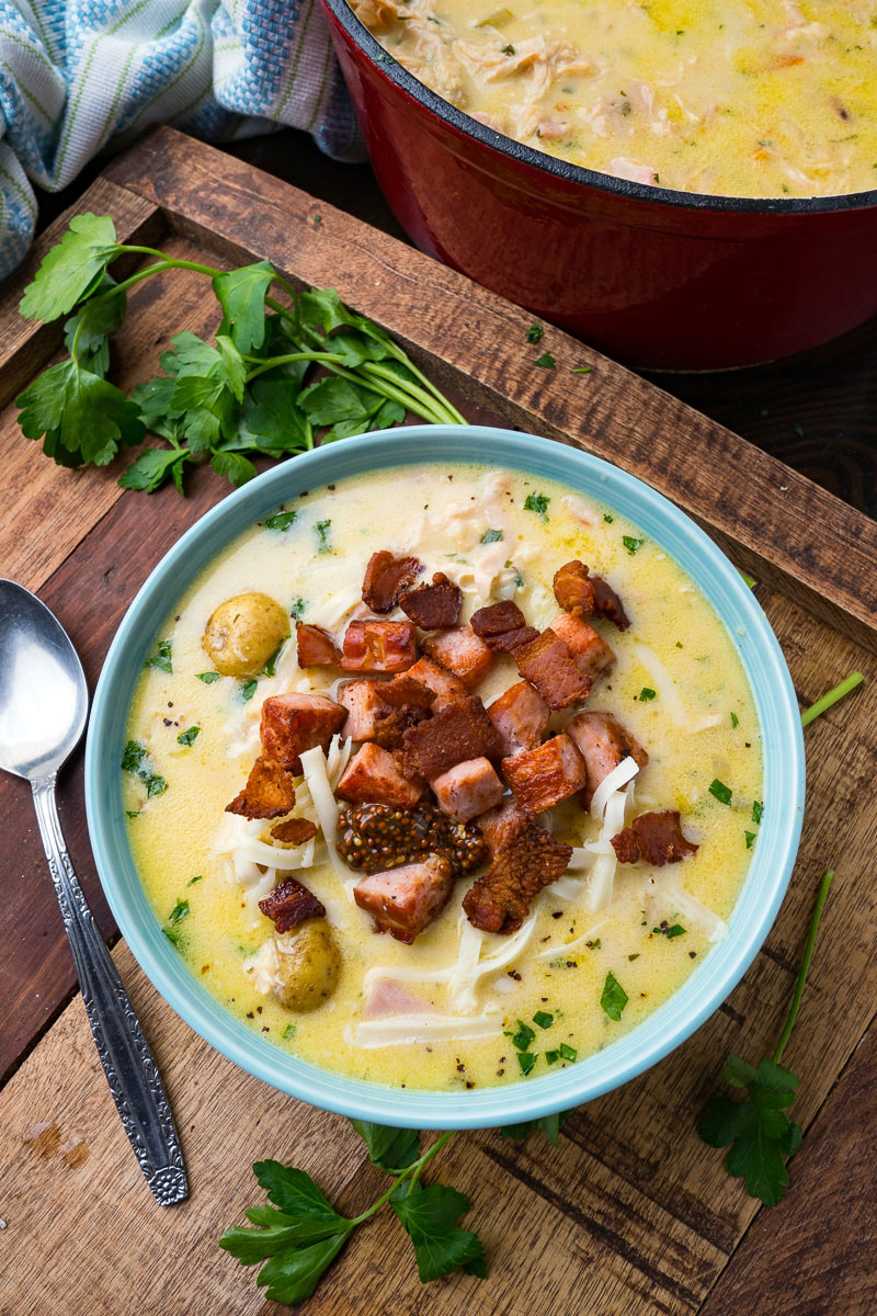 Chicken Cordon Bleu Soup Chicken Cordon Bleu Soup