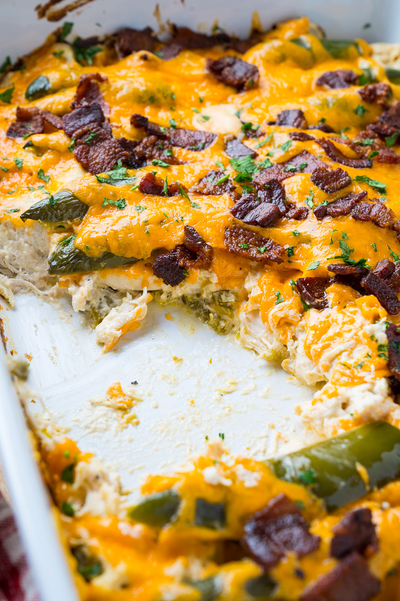 Jalapeno Popper Chicken Casserole Jalapeno Popper Chicken Casserole