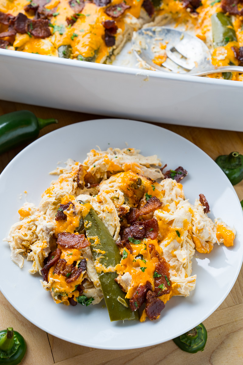 Jalapeno Popper Chicken Casserole Jalapeno Popper Chicken Casserole