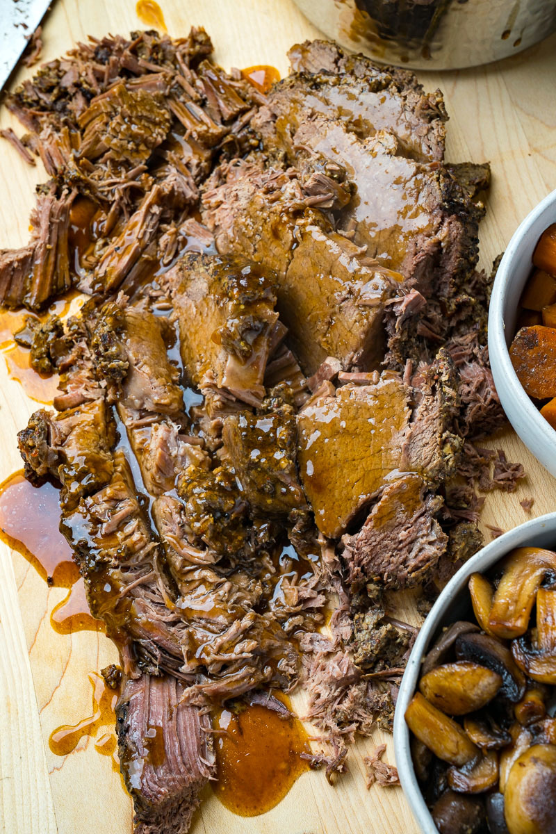 Slow Cooker Mushroom Pot Roast Slow Cooker Mushroom Pot Roast