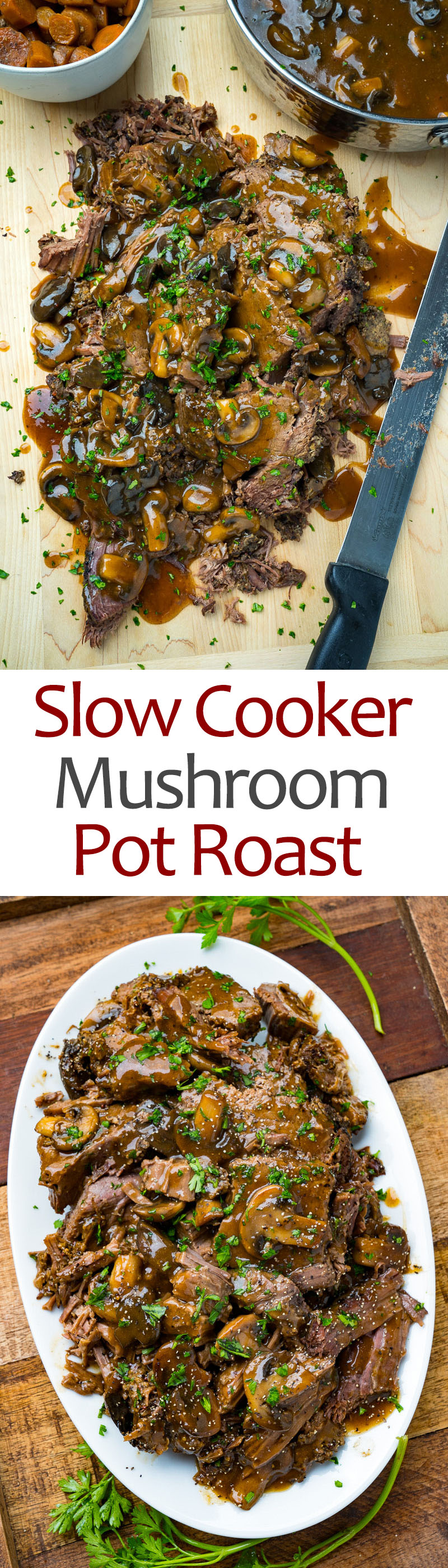 Slow Cooker Mushroom Pot Roast Slow Cooker Mushroom Pot Roast