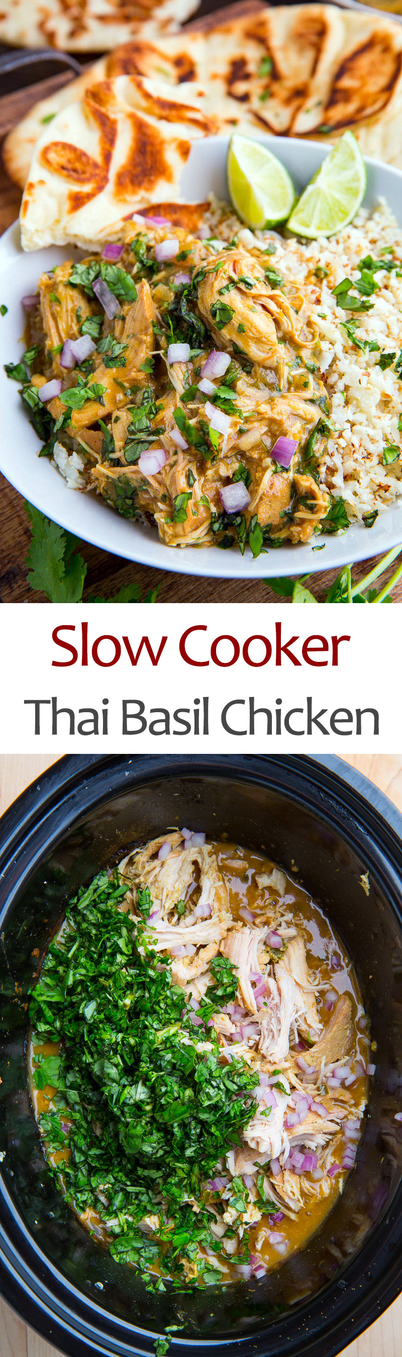 Slow Cooker Thai Basil Chicken Curry Slow Cooker Thai Basil Chicken Curry