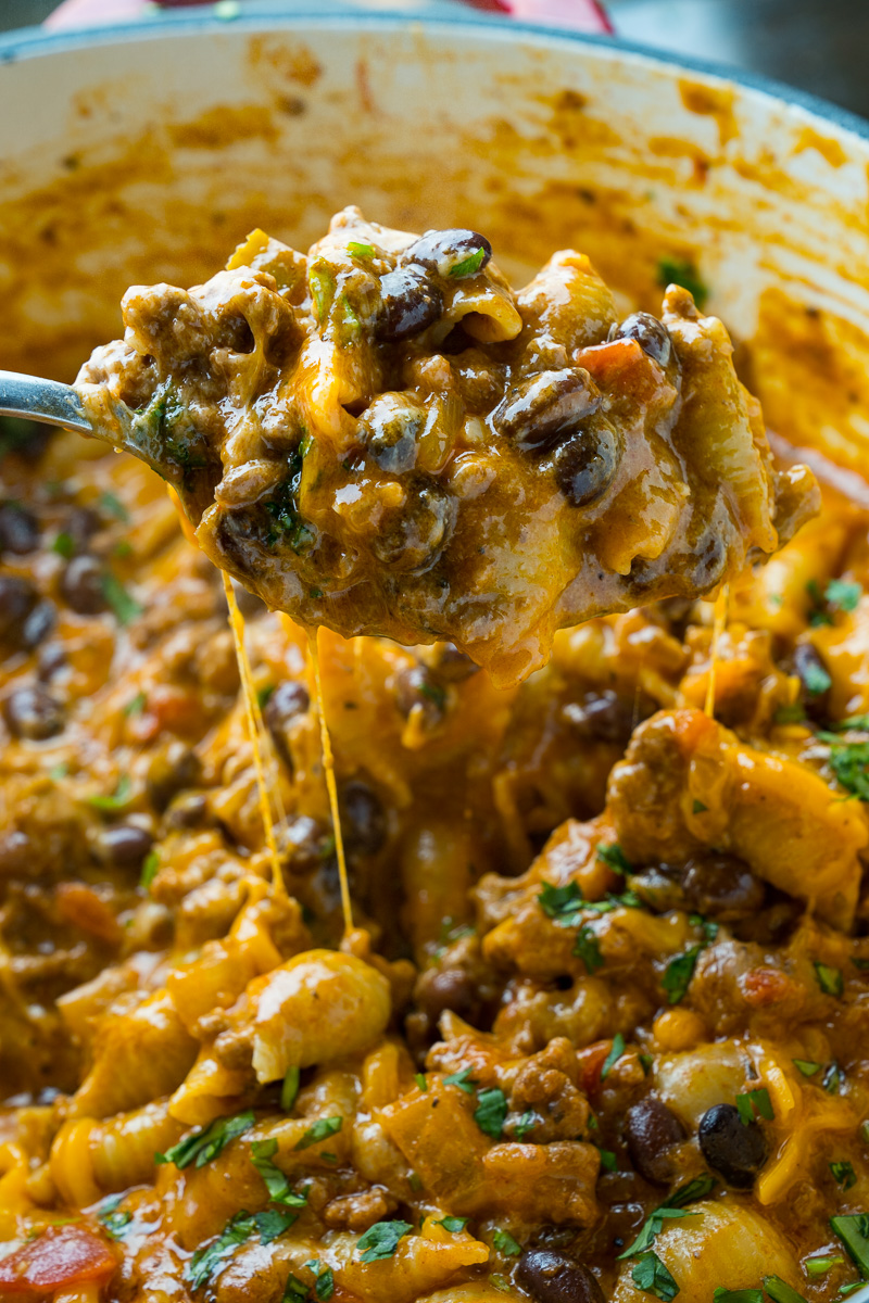 Cheesy Taco Pasta Cheesy Taco Pasta