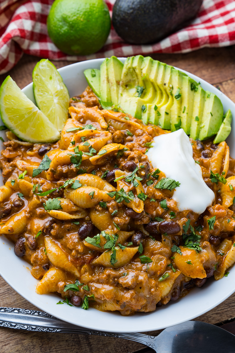 Cheesy Taco Pasta Cheesy Taco Pasta