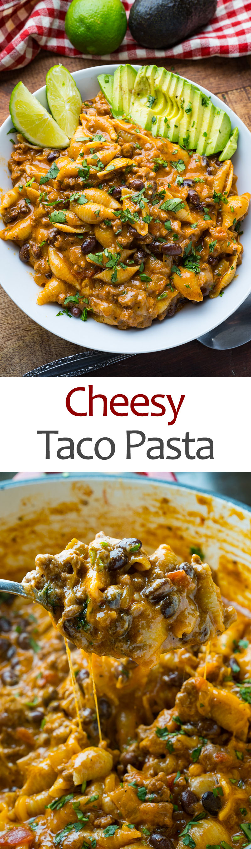 Cheesy Taco Pasta Cheesy Taco Pasta