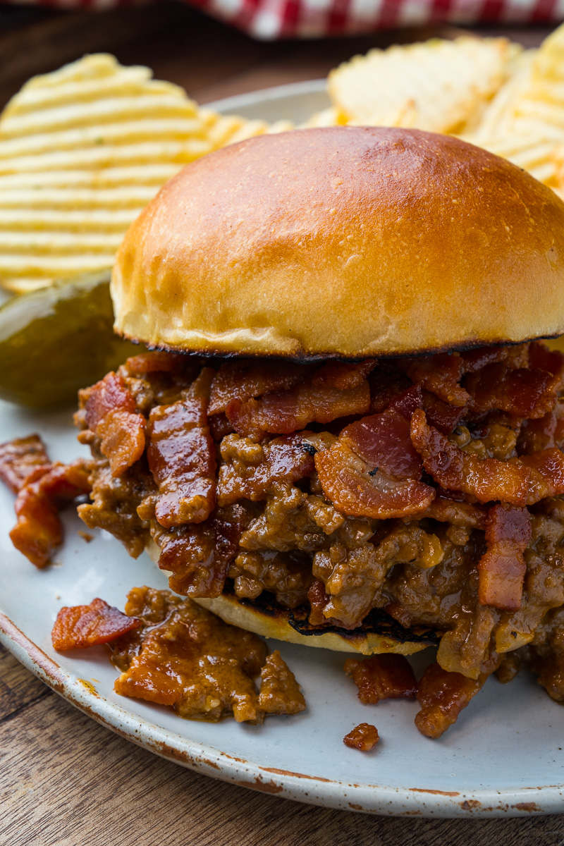 Bacon Cheeseburger Sloppy Joes Bacon Cheeseburger Sloppy Joes