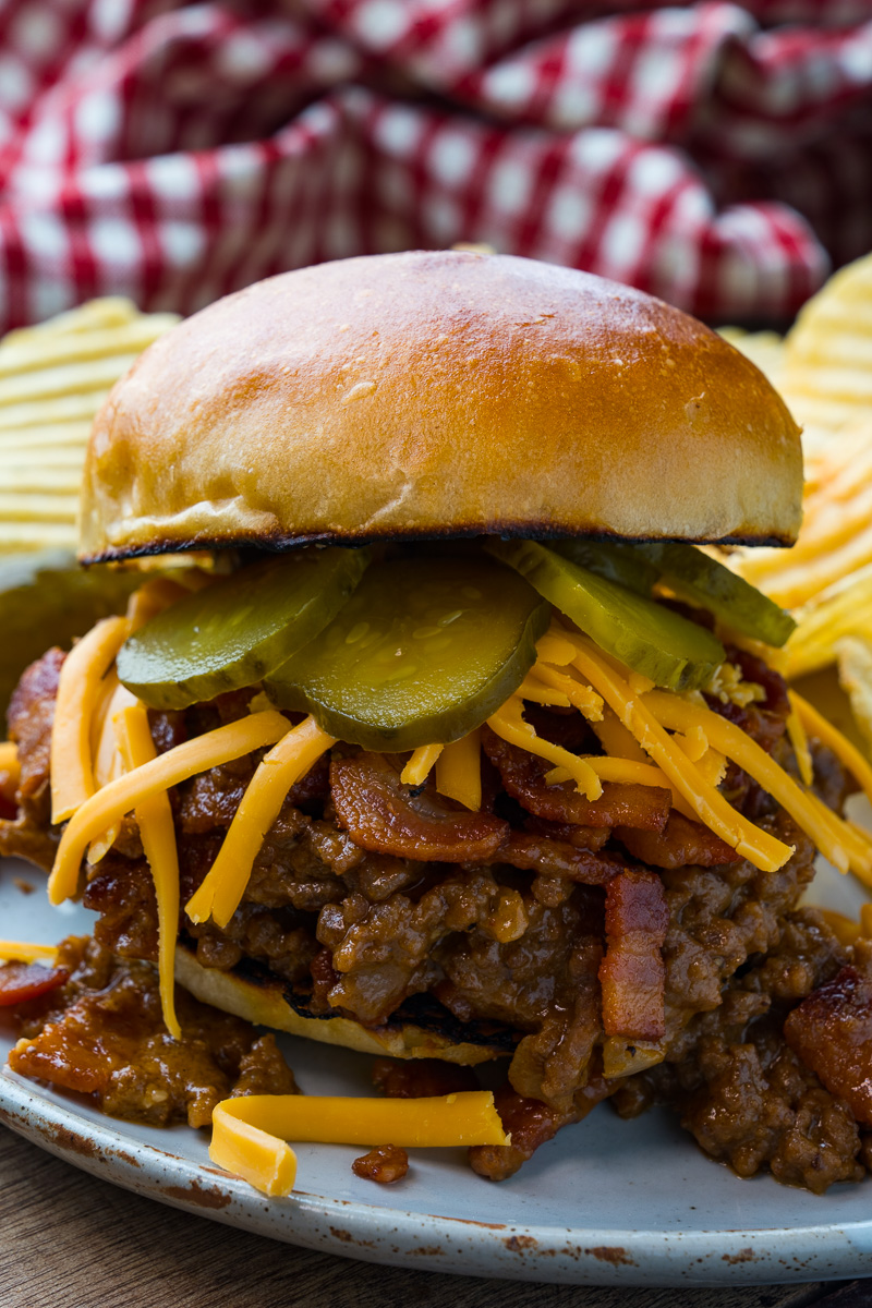 Bacon Cheeseburger Sloppy Joes Bacon Cheeseburger Sloppy Joes