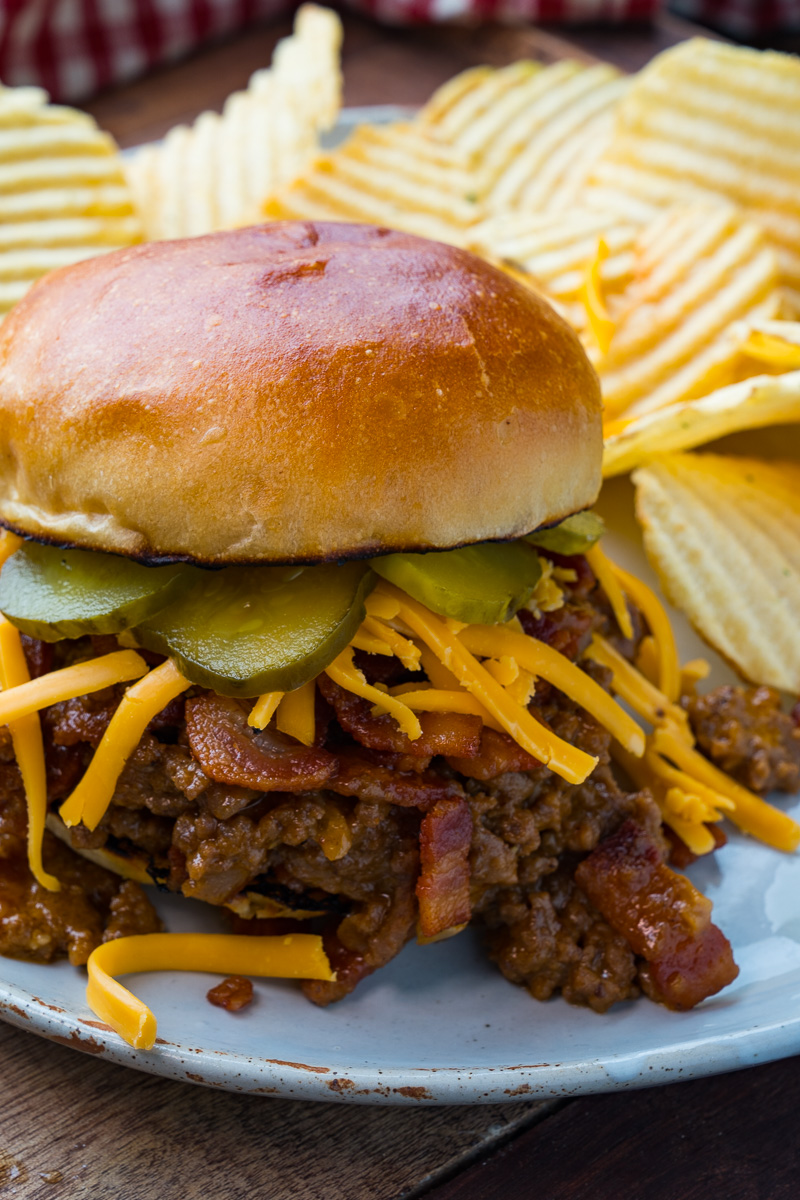 Bacon Cheeseburger Sloppy Joes Bacon Cheeseburger Sloppy Joes