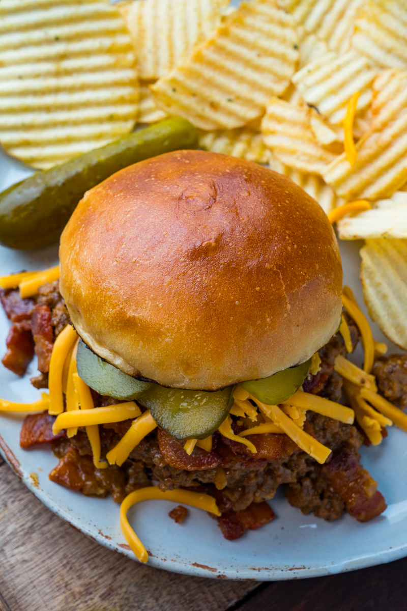 Bacon Cheeseburger Sloppy Joes Bacon Cheeseburger Sloppy Joes