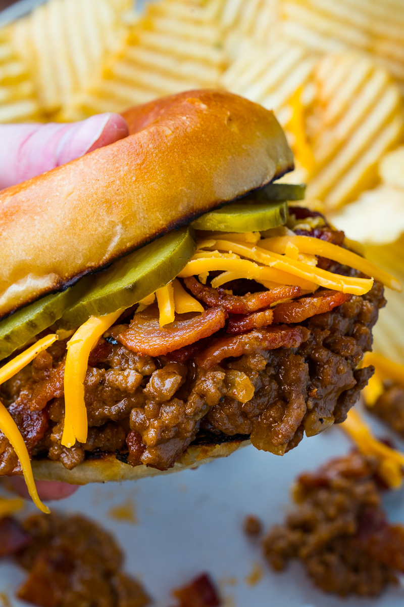 Bacon Cheeseburger Sloppy Joes Bacon Cheeseburger Sloppy Joes