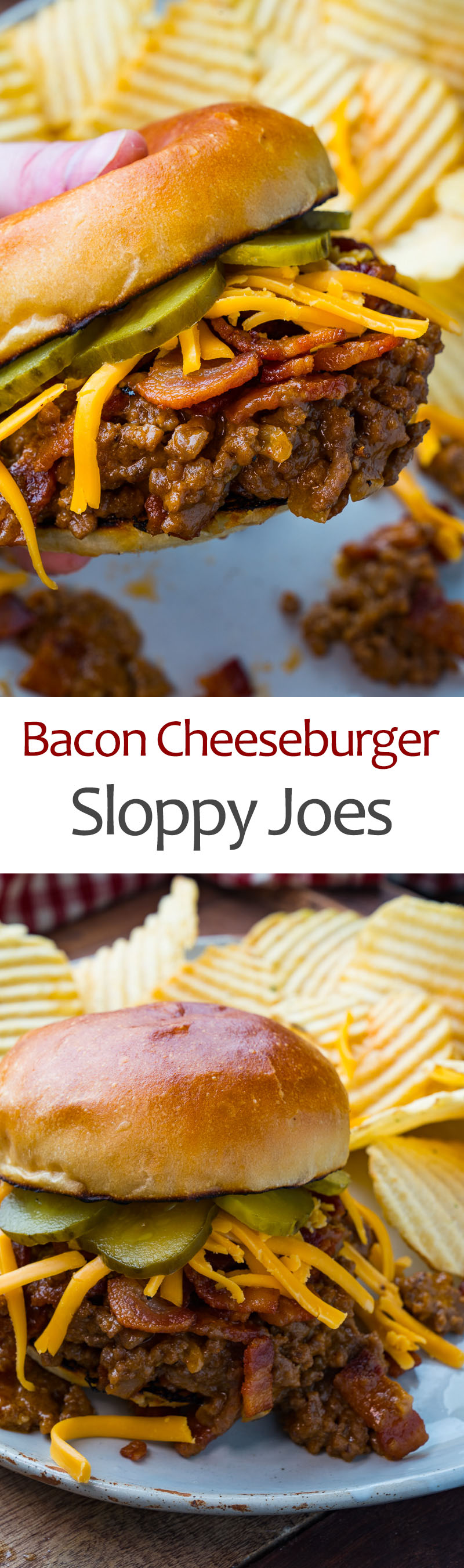 Bacon Cheeseburger Sloppy Joes Bacon Cheeseburger Sloppy Joes