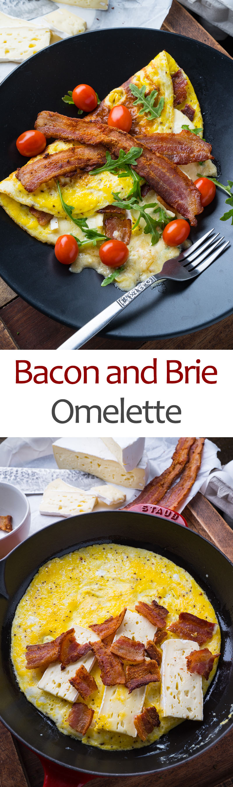 Bacon and Brie Omelette Bacon and Brie Omelette