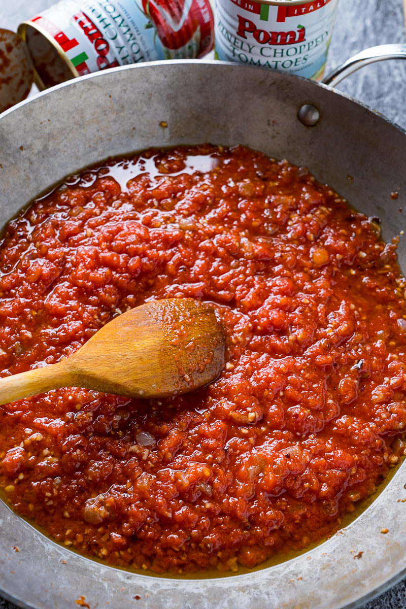 Cod Poached in Arrabbiata Sauce Cod Poached in Arrabbiata Sauce