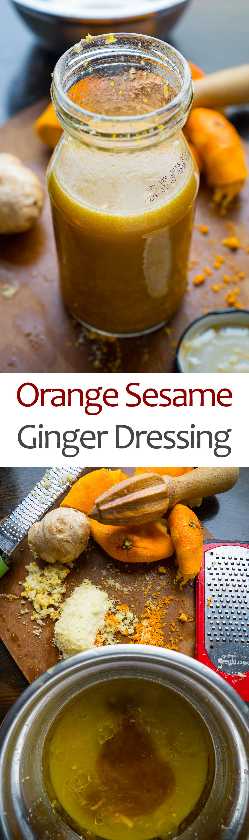 Orange Sesame Ginger Dressing Orange Sesame Ginger Dressing