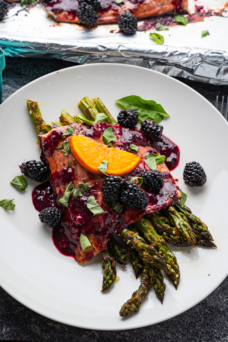 Blackberry Balsamic Trout Blackberry Balsamic Trout