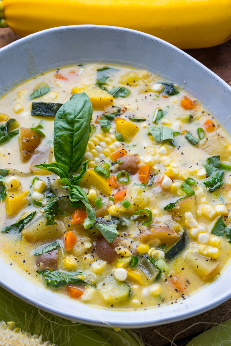Corn and Zucchini Chowder Corn and Zucchini Chowder