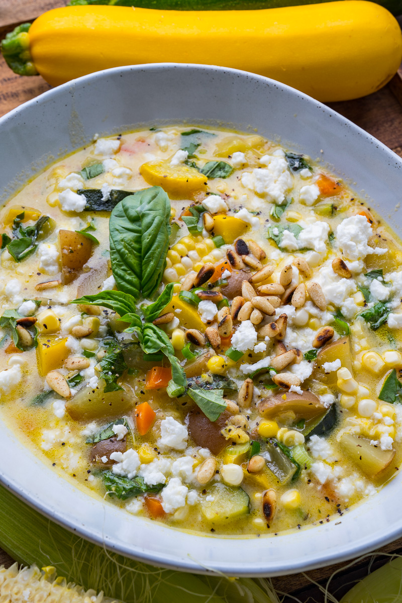 Corn and Zucchini Chowder Corn and Zucchini Chowder