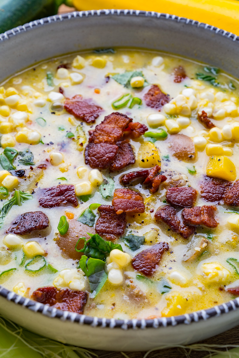 Corn and Zucchini Chowder Corn and Zucchini Chowder