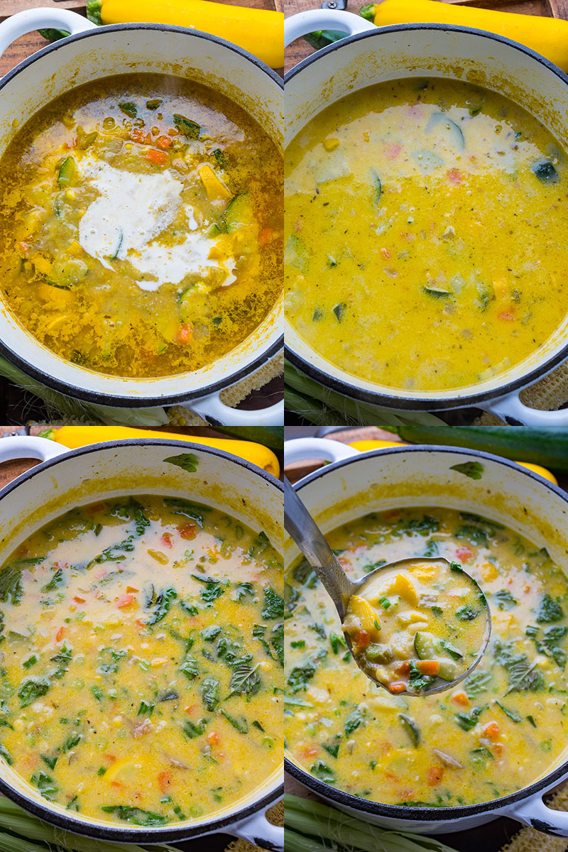 Corn and Zucchini Chowder Corn and Zucchini Chowder