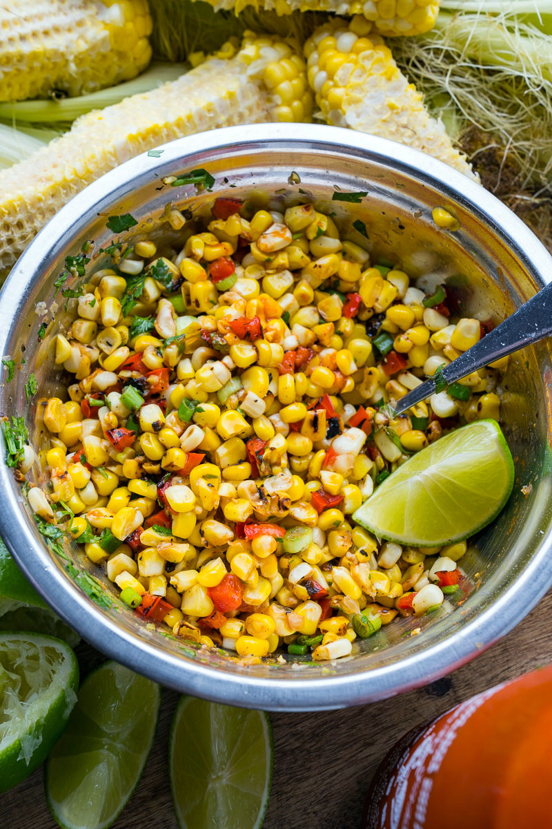 Sriracha Lime Corn Salad Sriracha Lime Corn Salad
