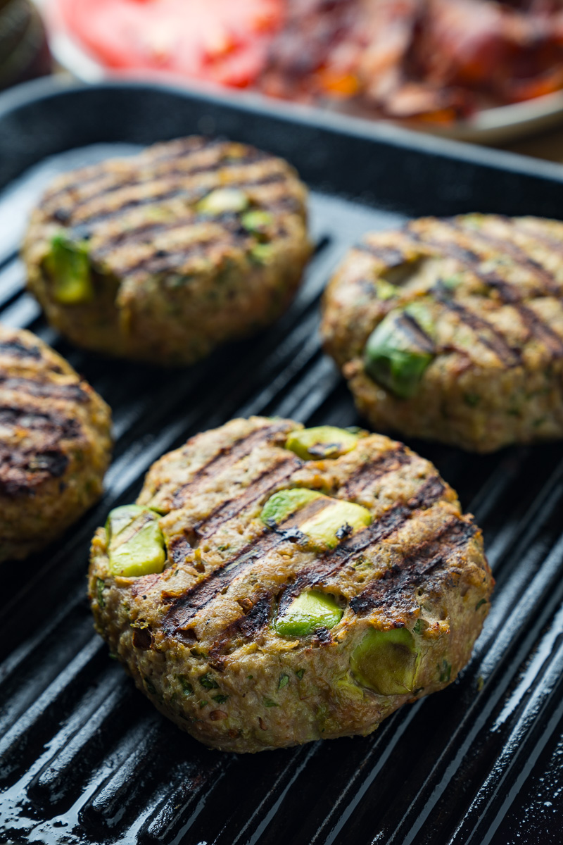 Avocado Chicken Burgers Avocado Chicken Burgers