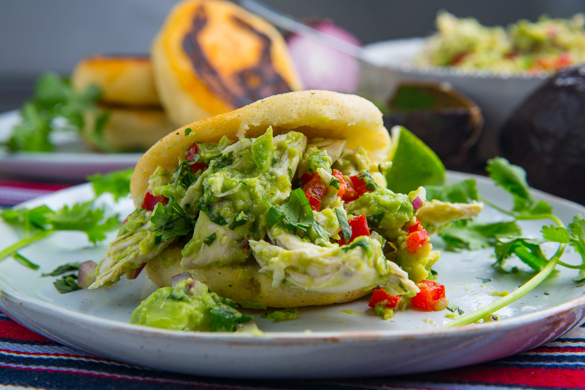 Reina Pepiada Arepa (Chicken and Avocado Sandwich) Reina Pepiada Arepa (Chicken and Avocado Sandwich)