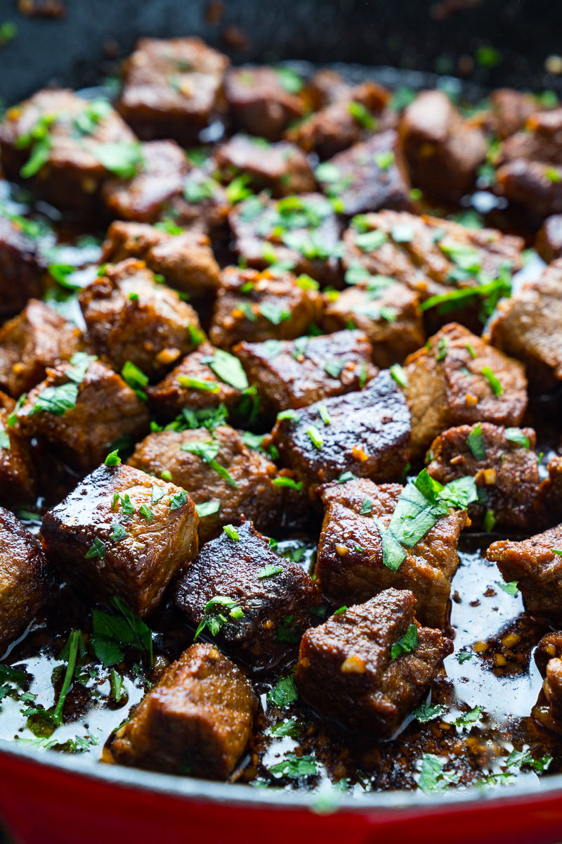 Cajun Garlic Butter Steak Bites Cajun Garlic Butter Steak Bites