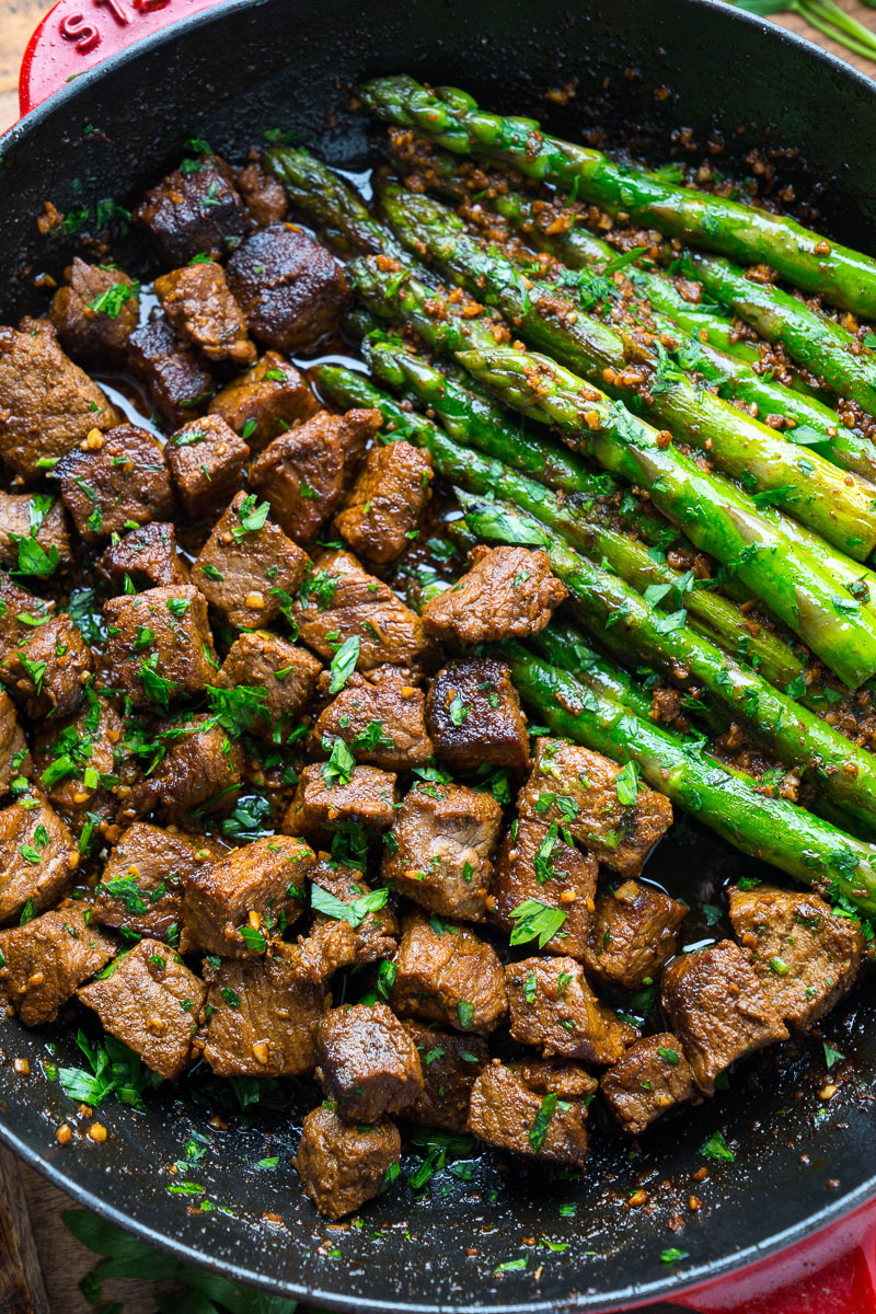 Cajun Garlic Butter Steak Bites Cajun Garlic Butter Steak Bites