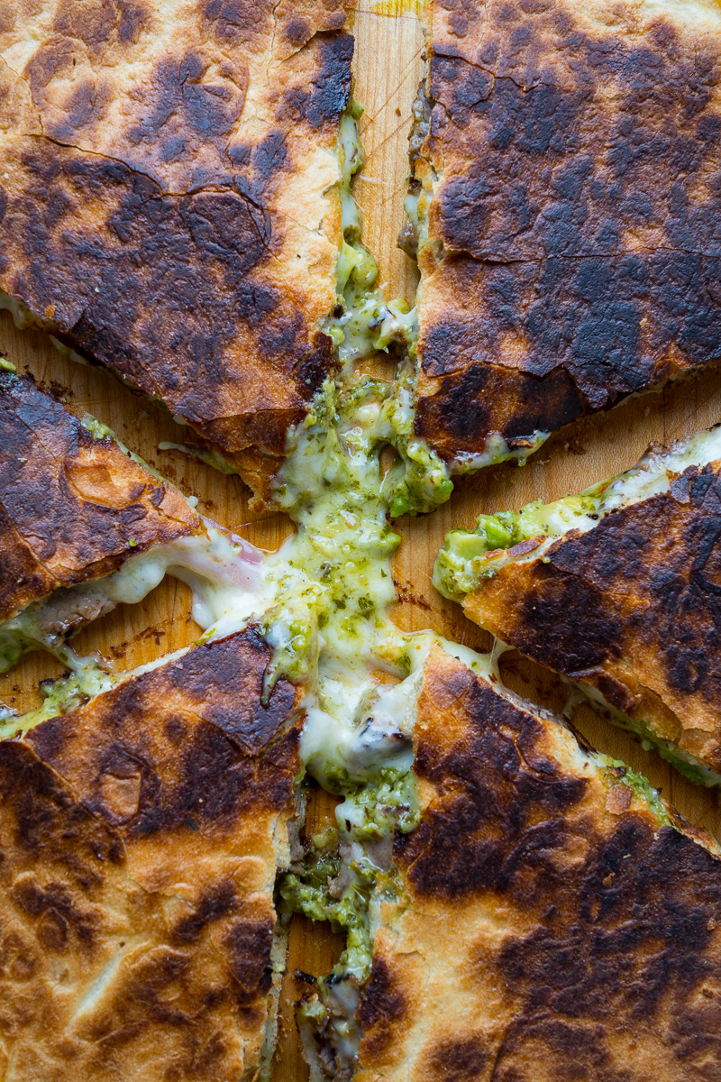 Chimichurri Steak Quesadillas with Avocado Chimichurri Chimichurri Steak Quesadillas with Avocado Chimichurri